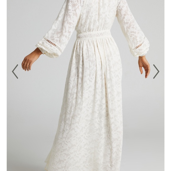 White Maxi Dress - Picture 3 of 10